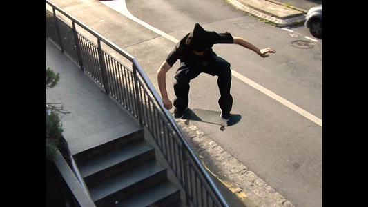 Aaron Penna Ollie in Paris AndFeelings Skateboarding in Paris