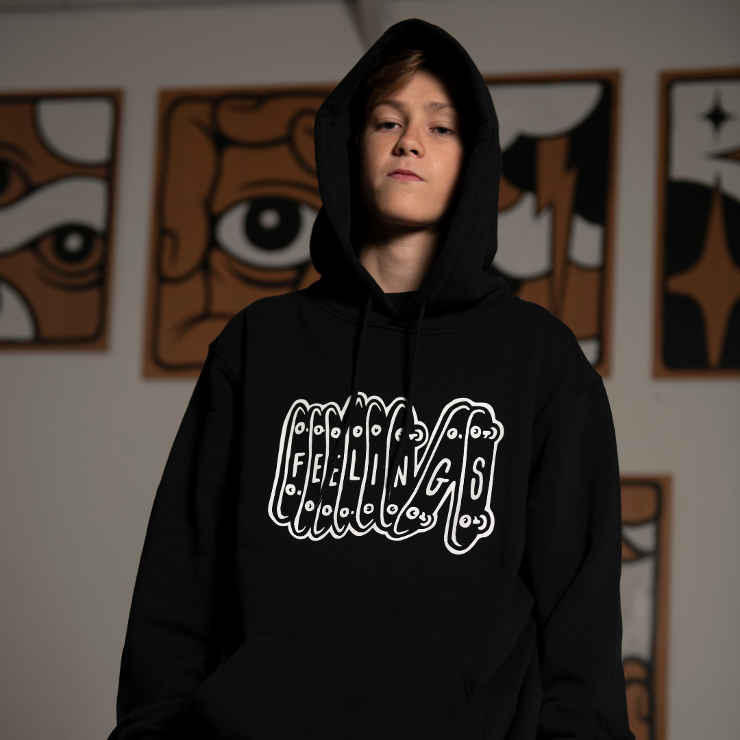 Stack Hoodie Black