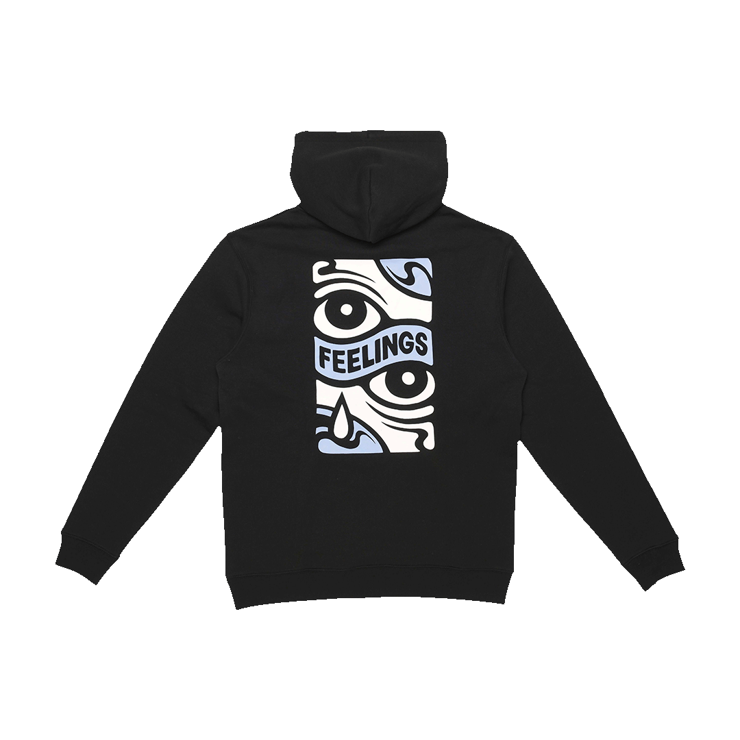 Eyes Hoodie Black