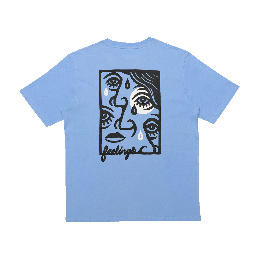 Pablo Tee Shirt Iris Blue