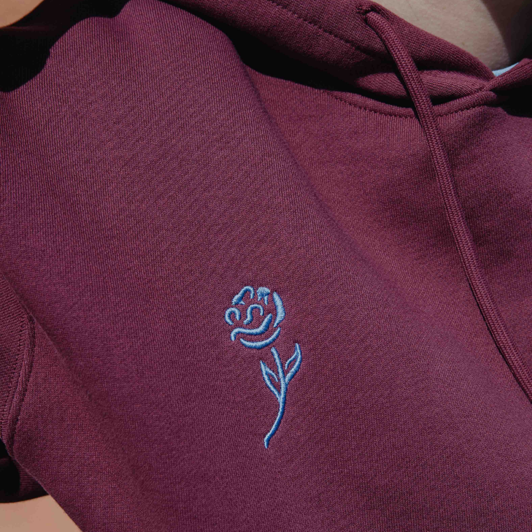Banks Heavy Hoodie Burgundy