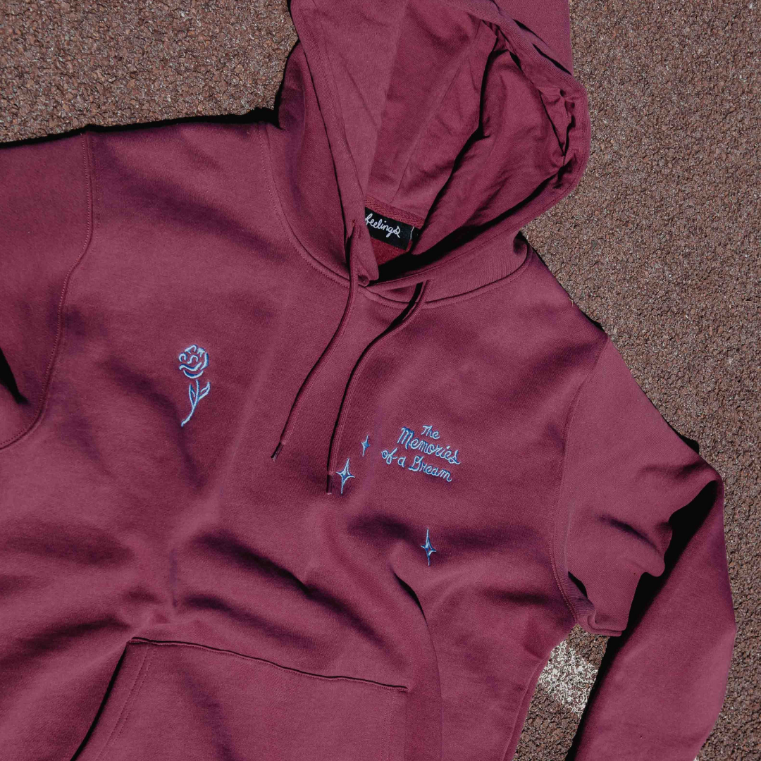 Banks Heavy Hoodie Burgundy