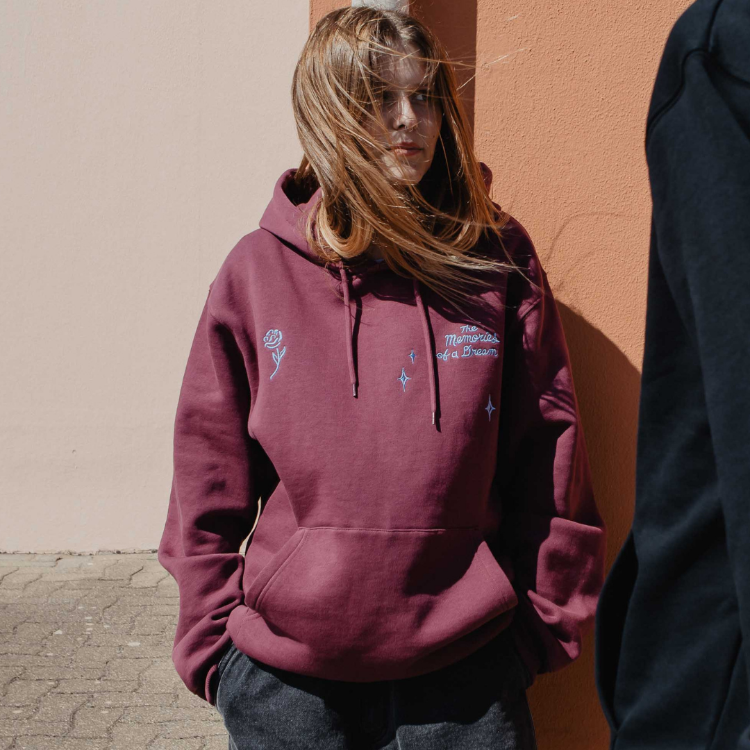 Banks Heavy Hoodie Burgundy