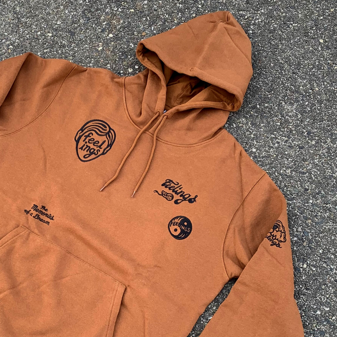 Banks Heavy Hoodie Brown Toffee