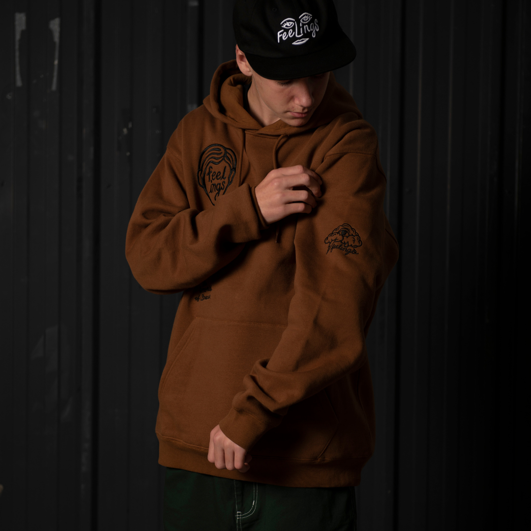 Banks Heavy Hoodie Brown Toffee