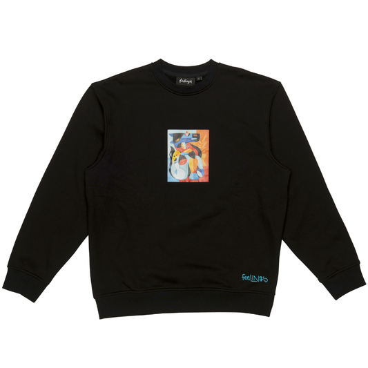 Caballo Crewneck Sweatshirt Black