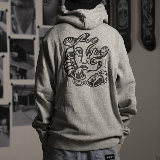 Call Me Hoodie Grey Heather
