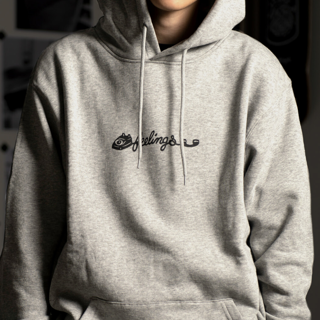 Call Me Hoodie Grey Heather