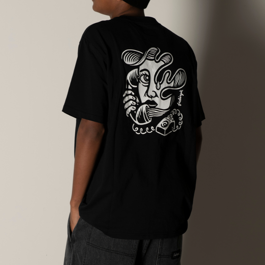 Call Me SS Tee Black