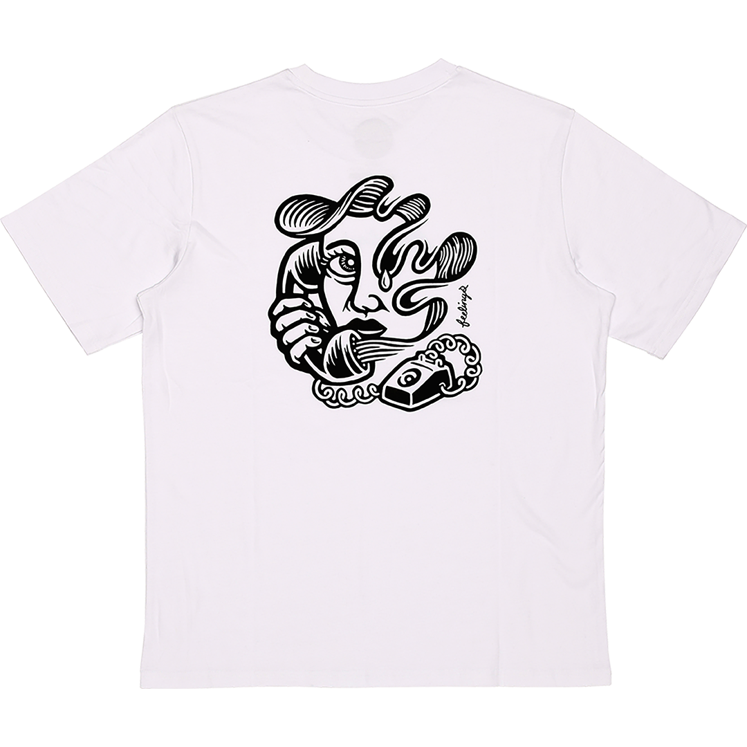 Call Me SS Tee White