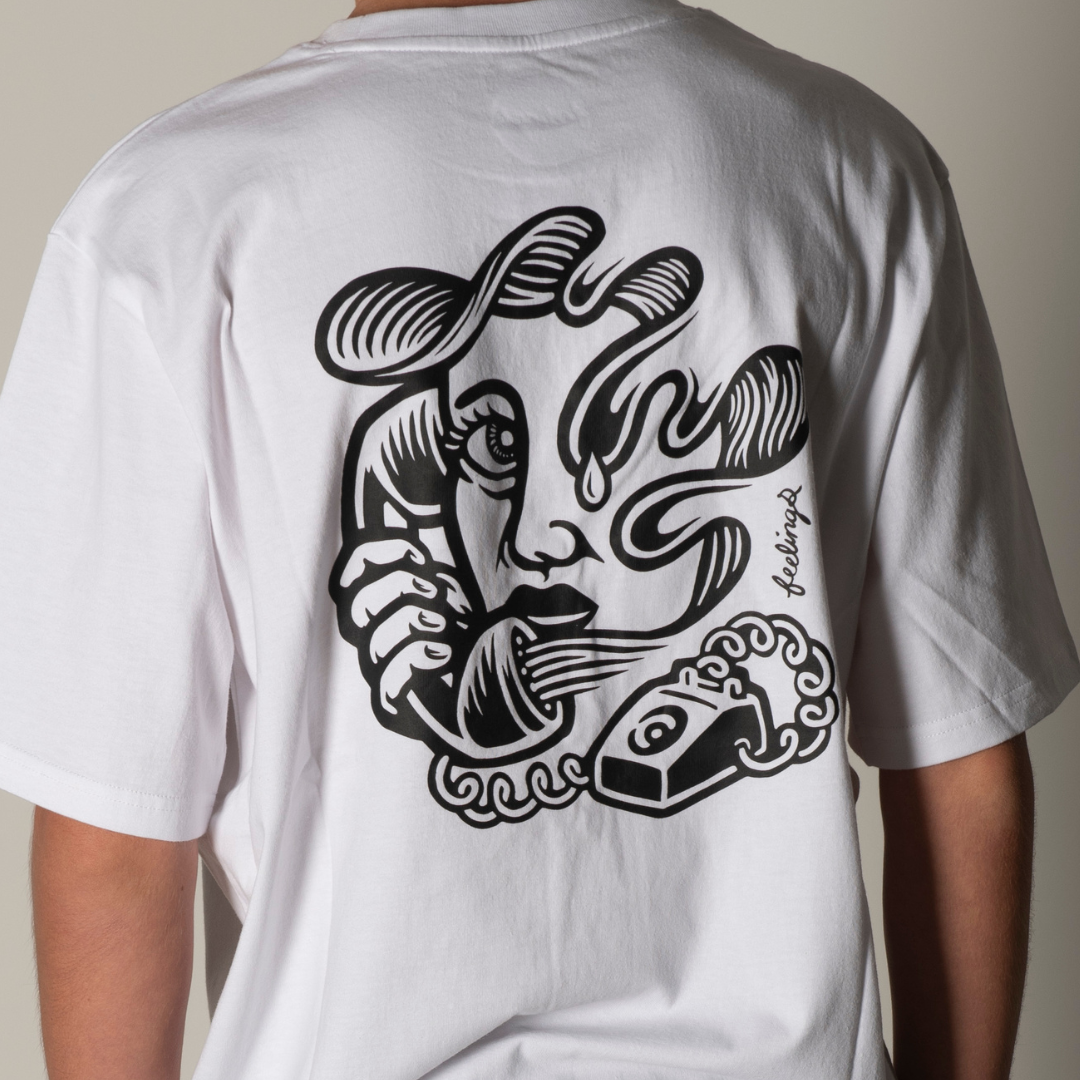 Call Me SS Tee White
