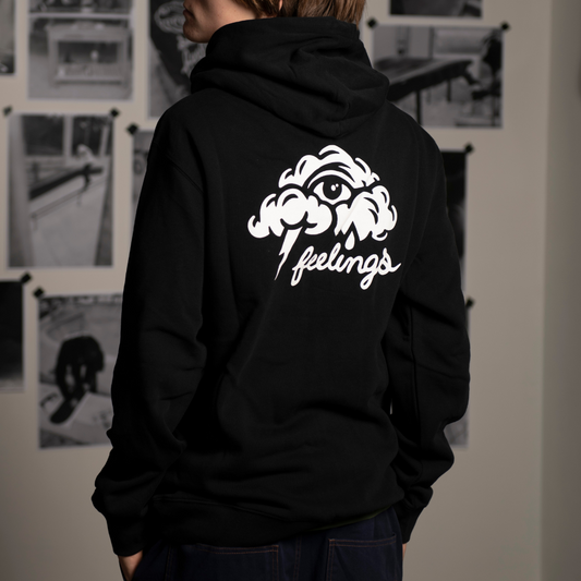 Clouds Hoodie Black