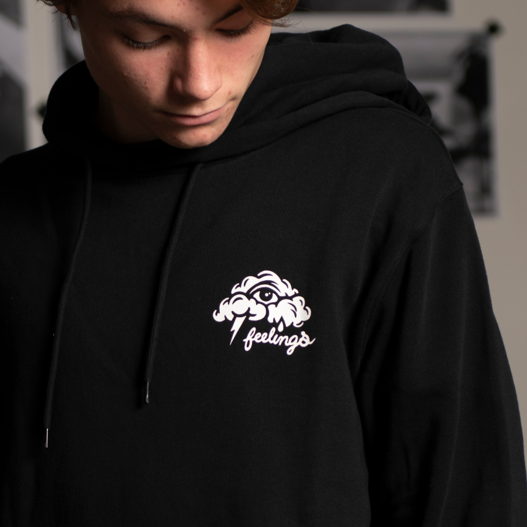 Clouds Hoodie Black