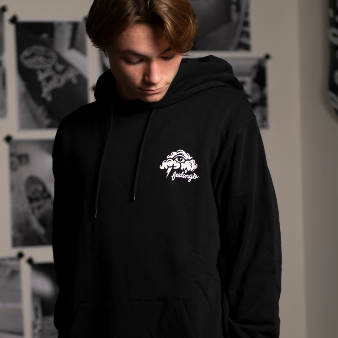 Clouds Hoodie Black