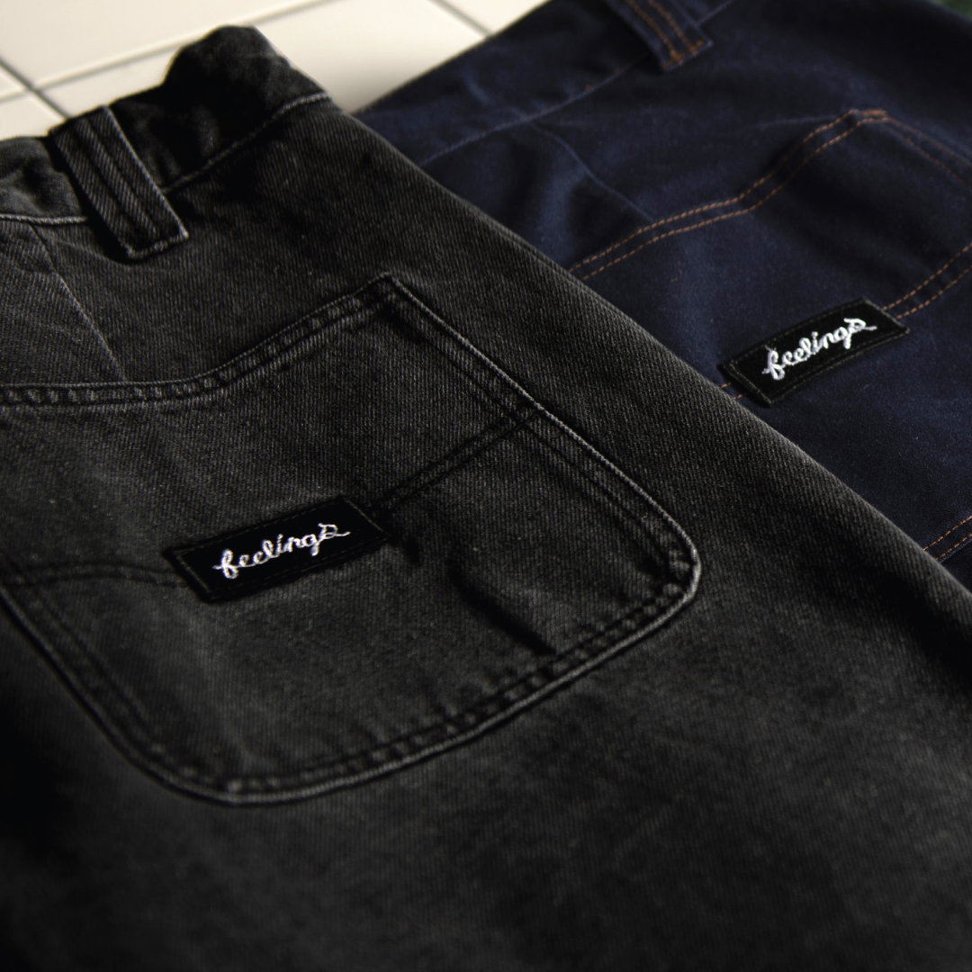 Maker Pants Black Wash Denim