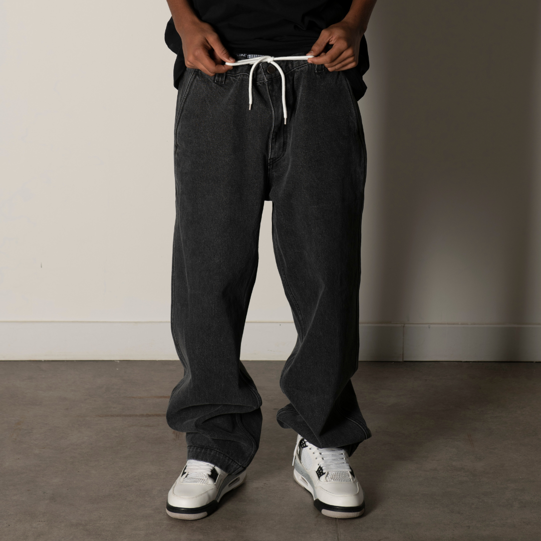Maker Pants Black Wash Denim