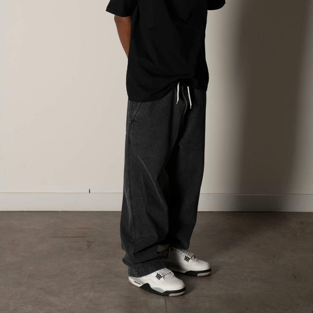 Maker Pants Black Wash Denim