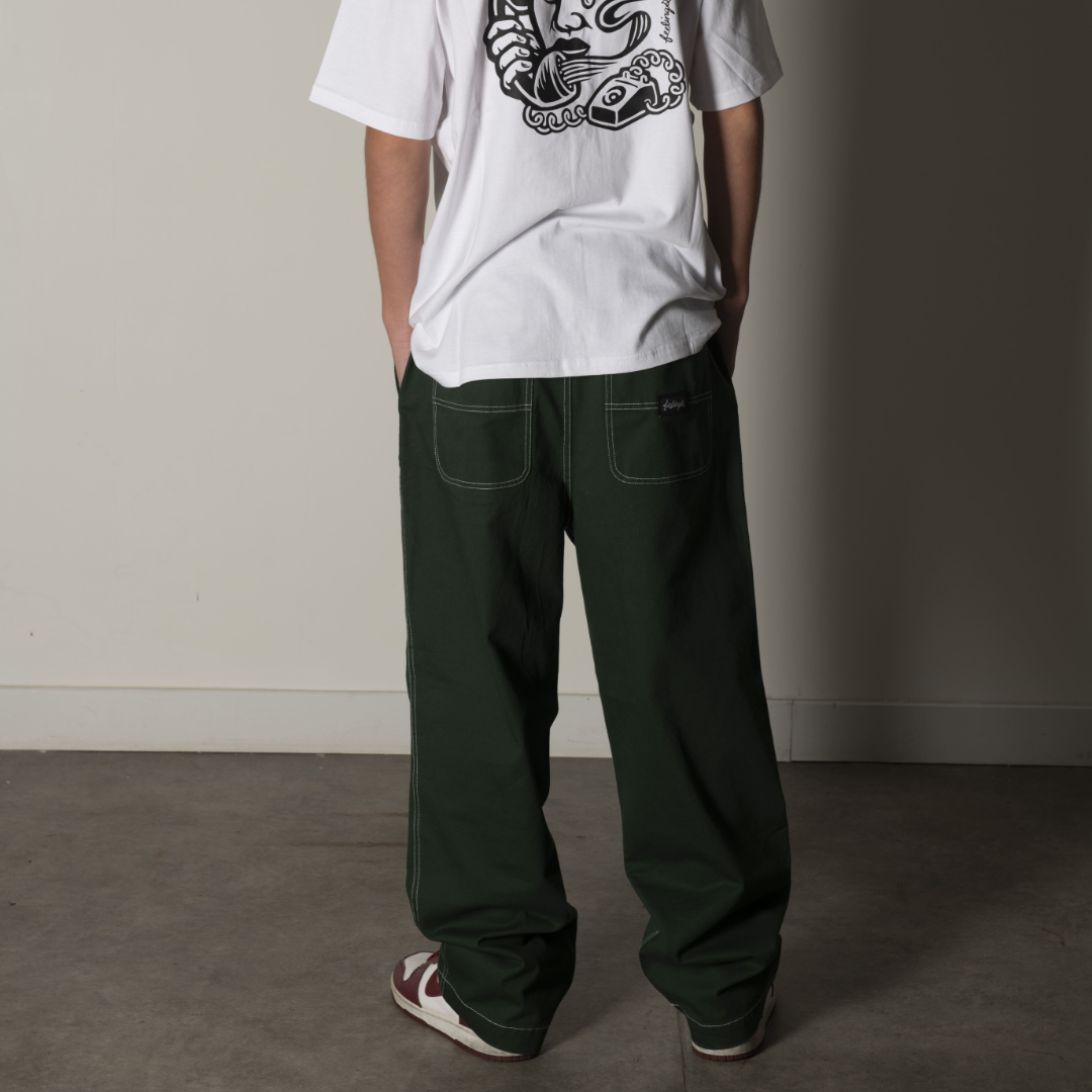 Maker Pants Black Forest Twill