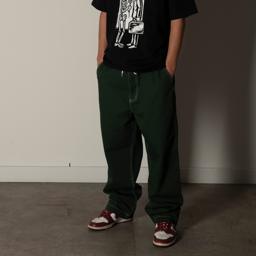 Maker Pants Black Forest Twill