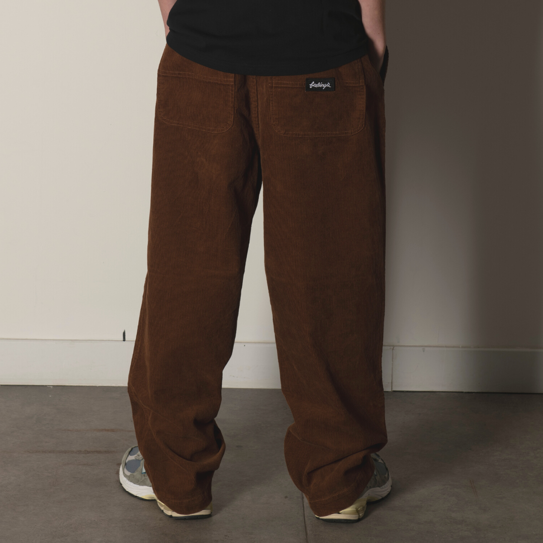 Maker Pants Brown Toffee Corduroy