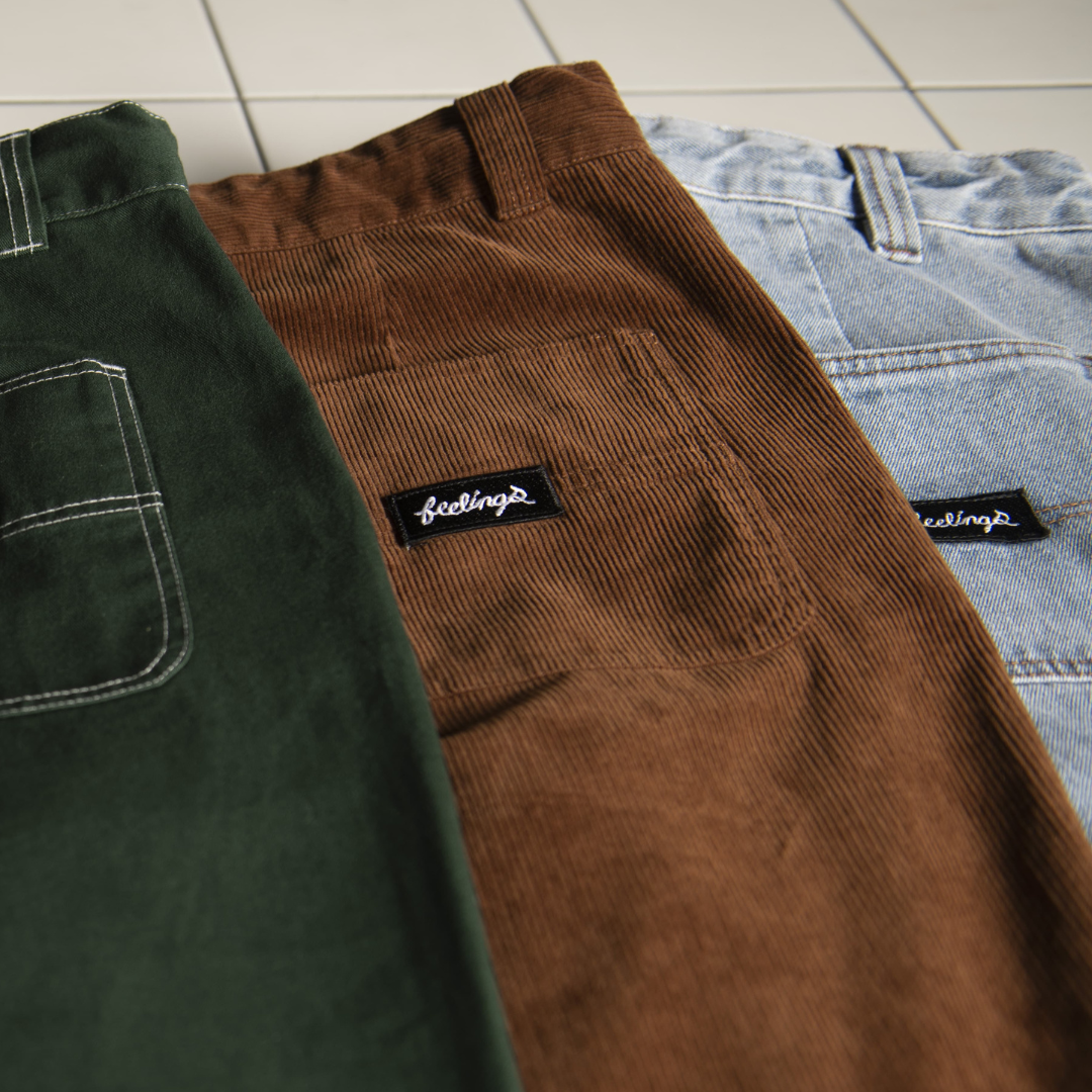 Maker Pants Brown Toffee Corduroy