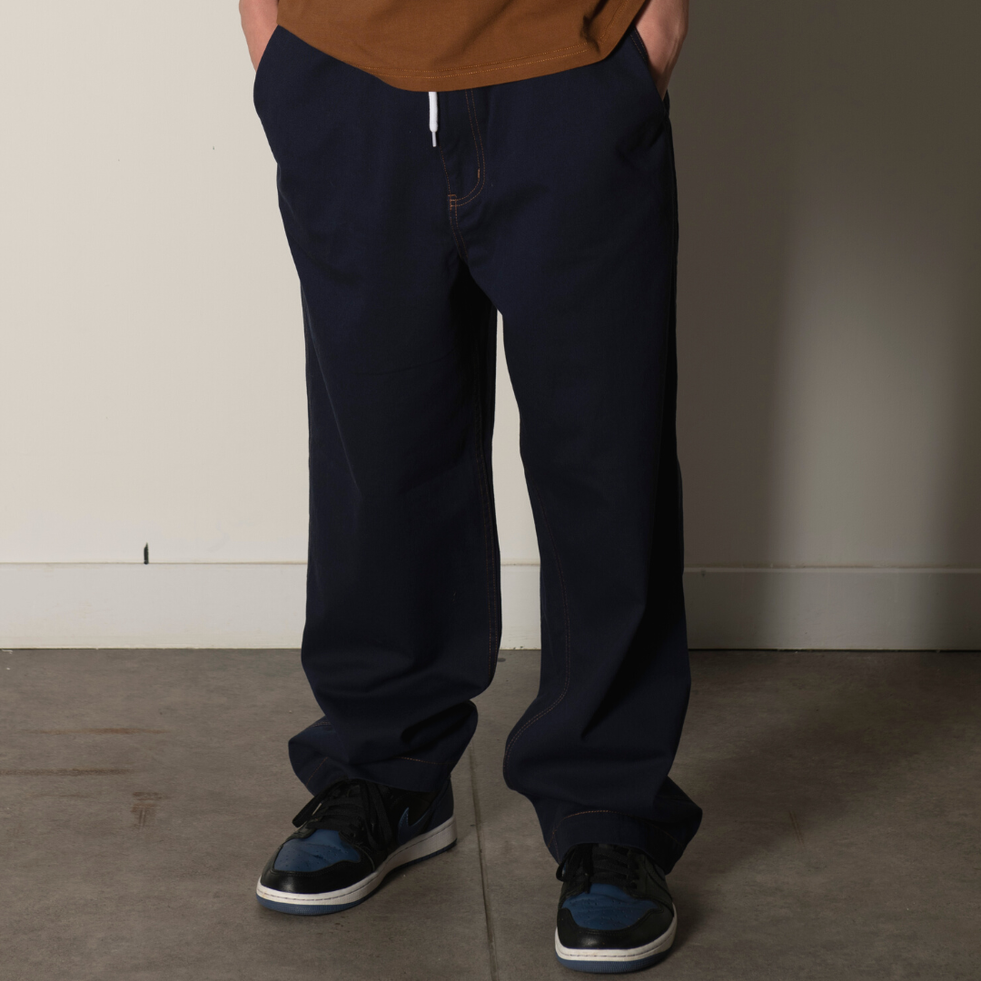 Pantalon Maker Sergé Bleu Marine