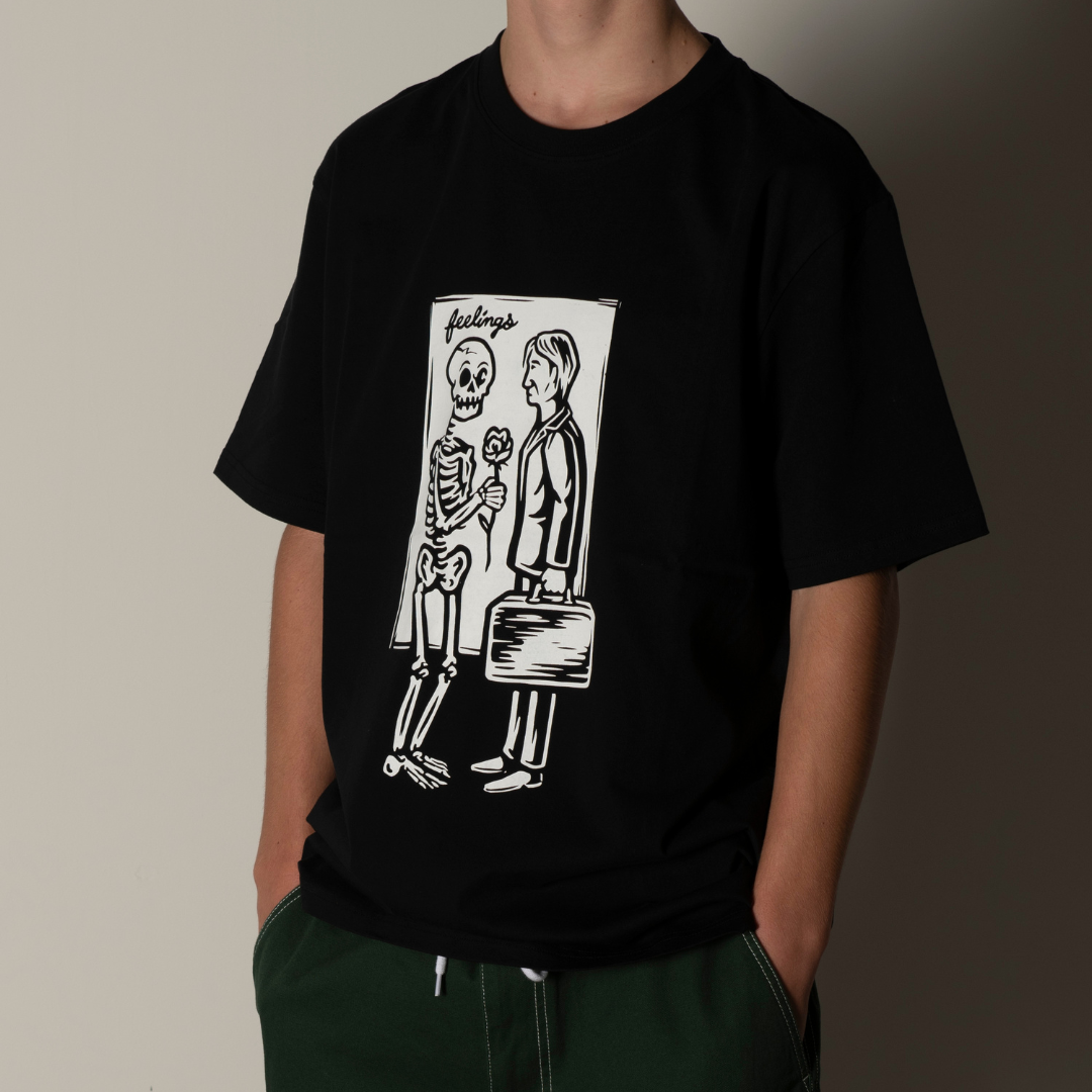 Present SS Tee Black