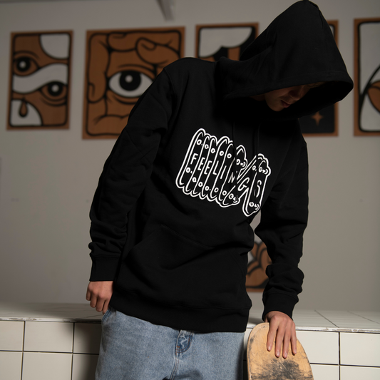 Stack Hoodie Black