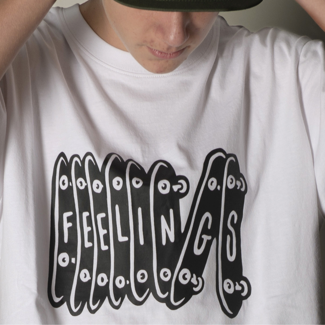 Stack SS Tee White