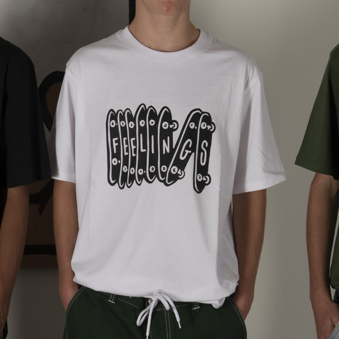Stack SS Tee White