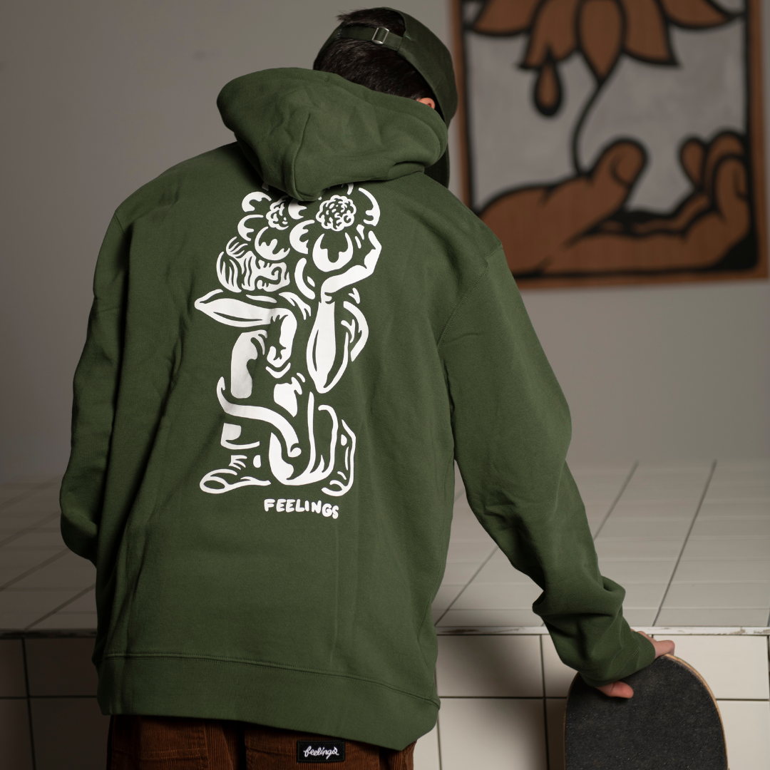 Weight Hoodie Black Forest