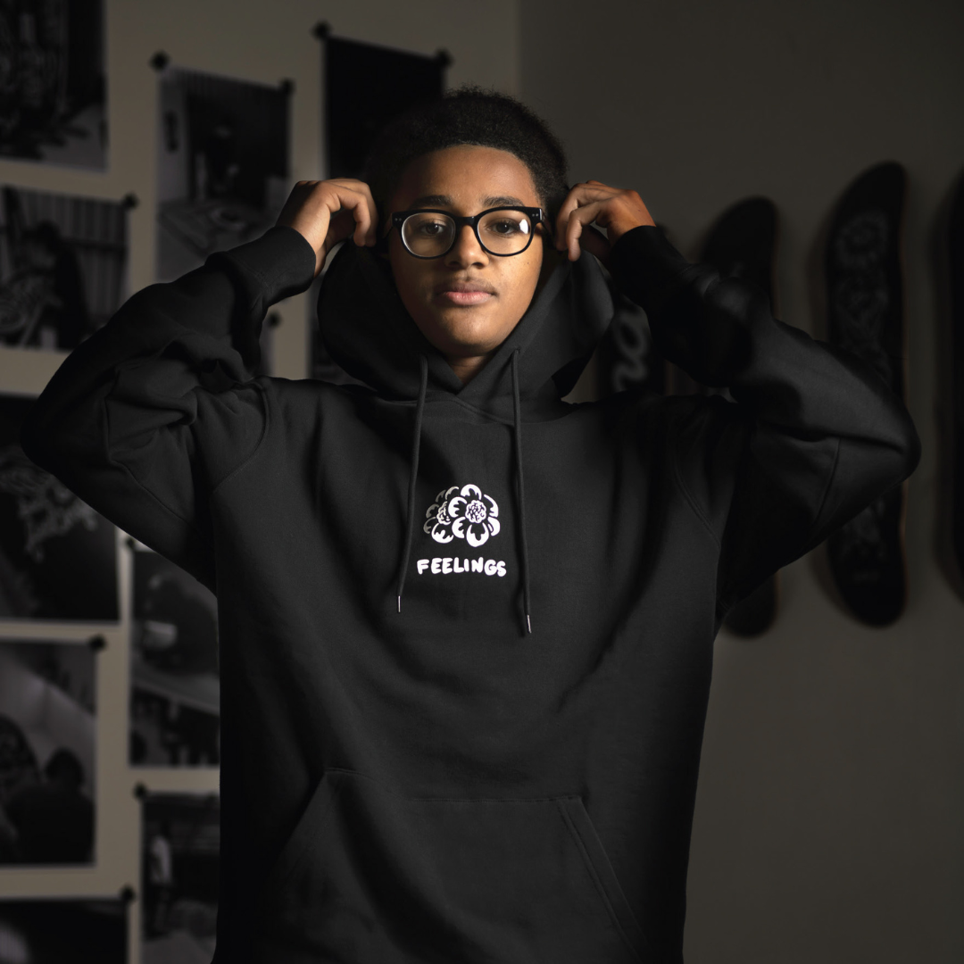 Weight Hoodie Black