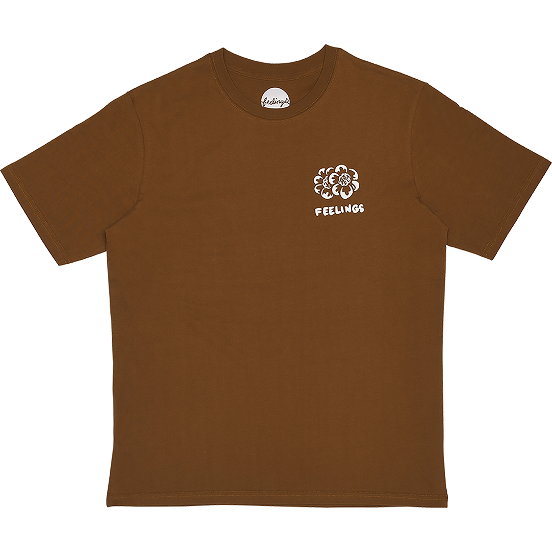 Weight SS Tee Brown Toffee