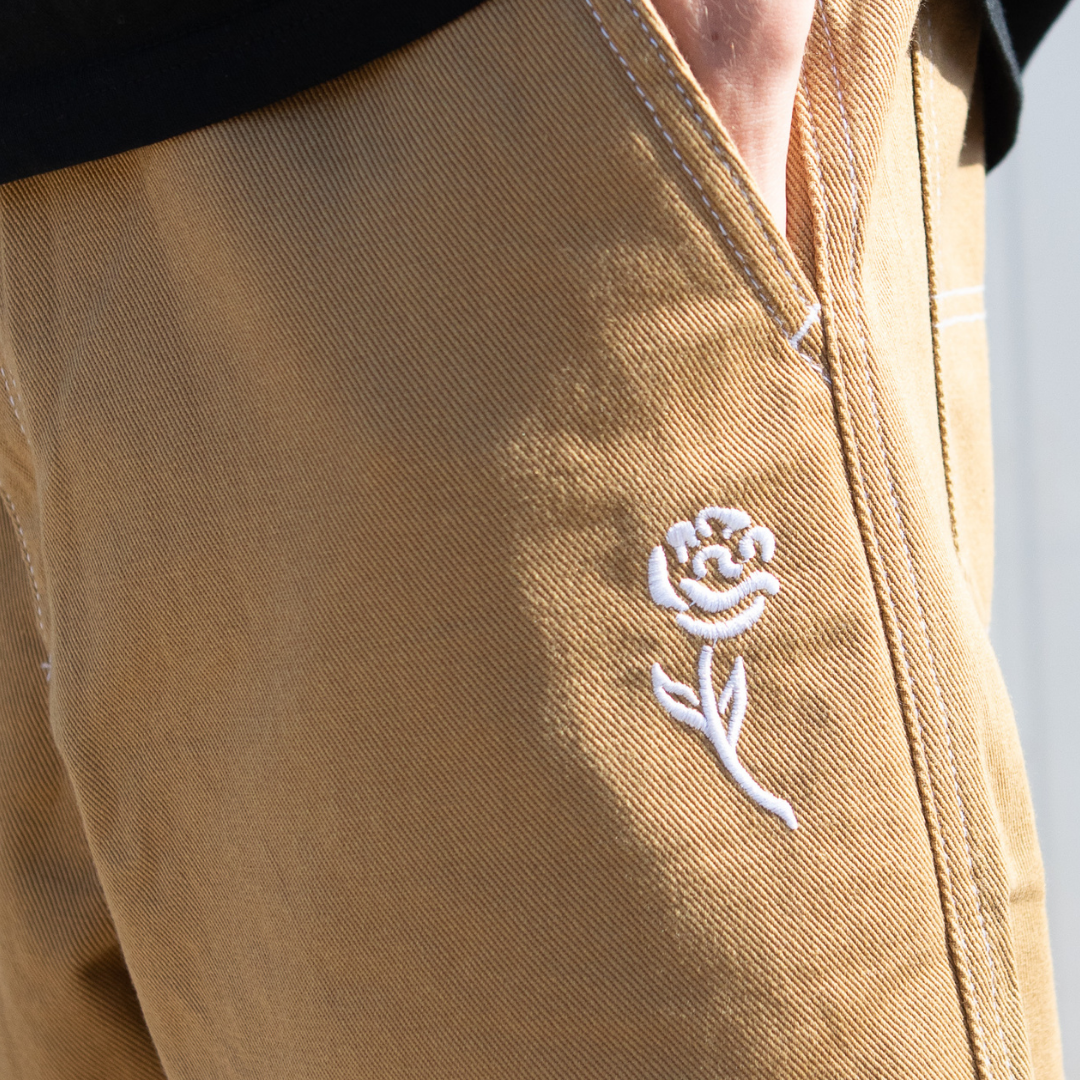 Maker Shorts Iced Coffee Denim