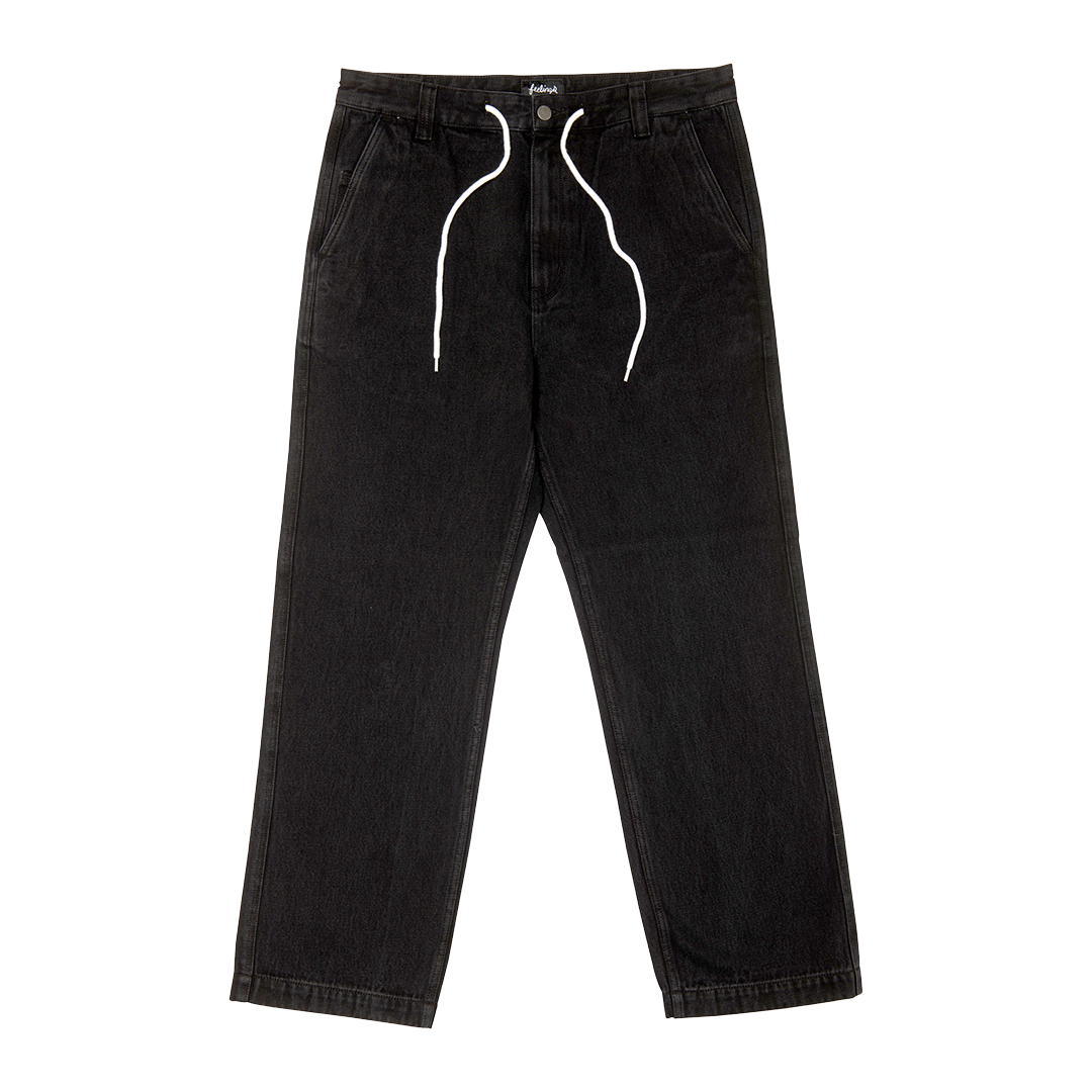 Maker Pants Black Wash Denim