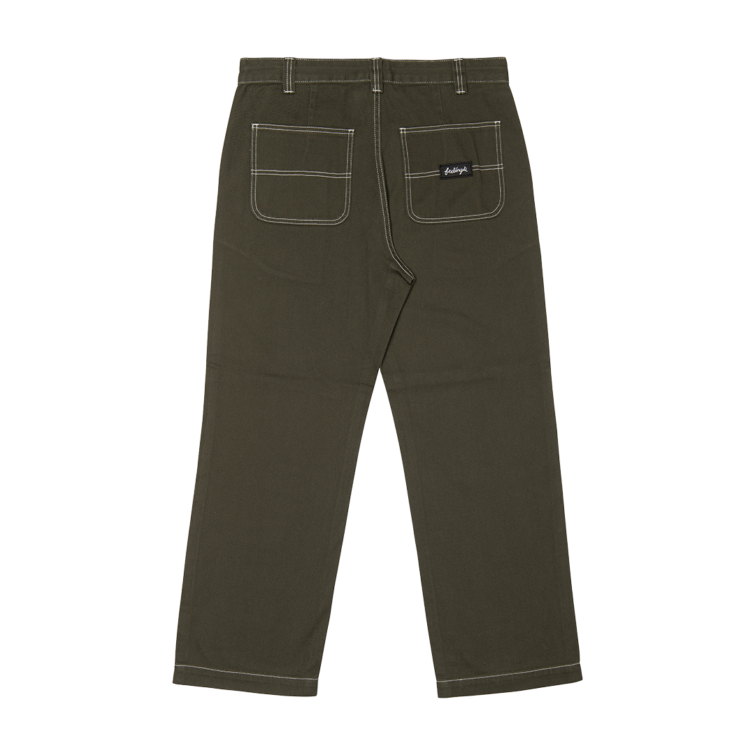 Pantalon Maker Twill Forêt Noire