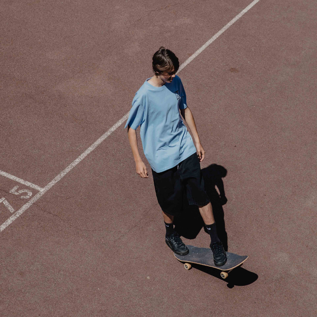 Pablo Tee Shirt Iris Blue