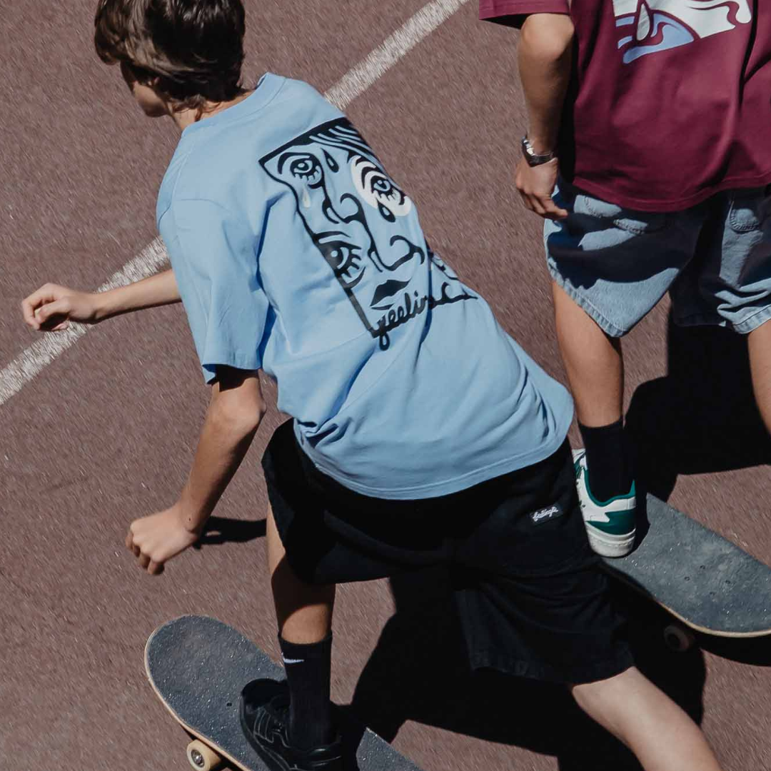 Pablo Tee Shirt Iris Blue