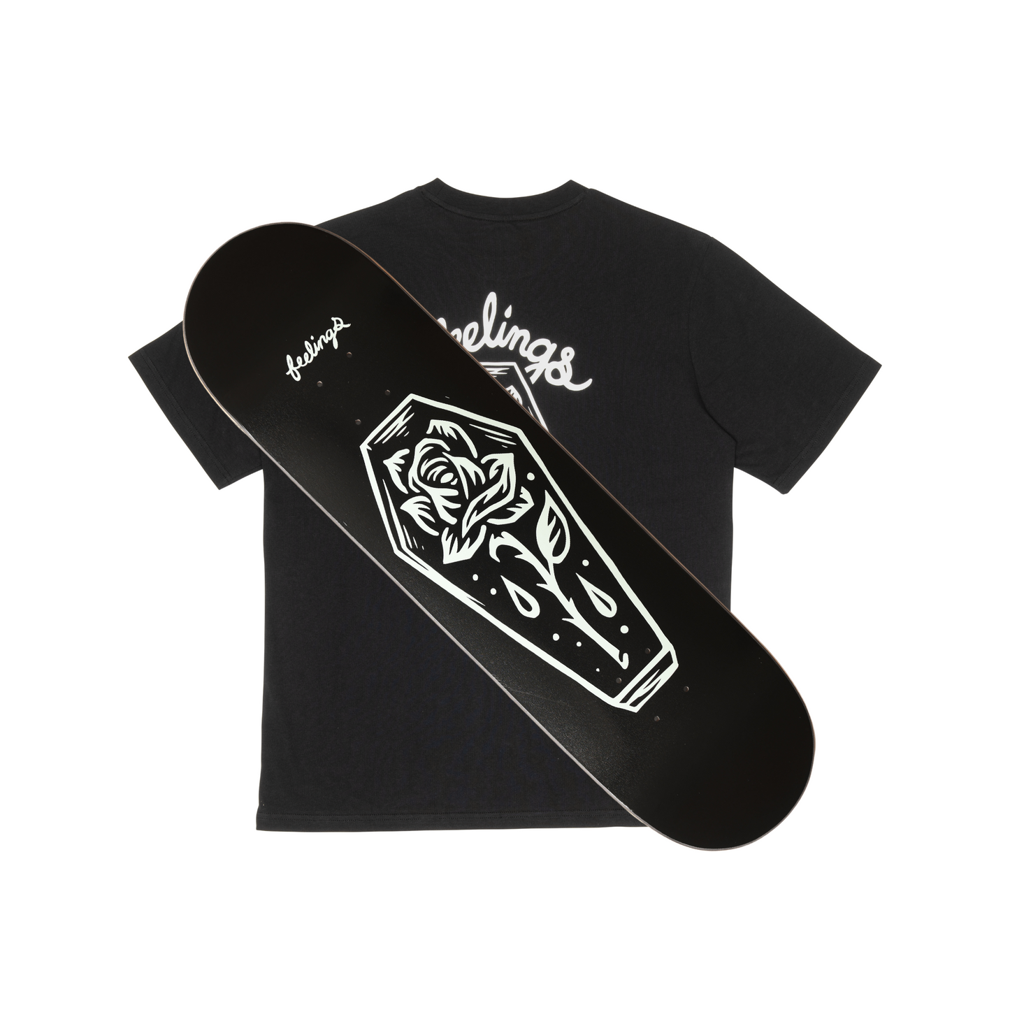 Tabla de skate Coffin tamaño 8,5"