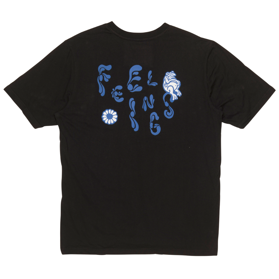 Frog Short Sleeves Tee Shirt Black
