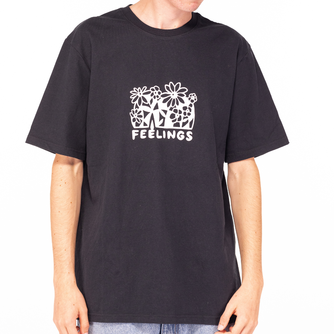Bouquet Tee Shirt Black