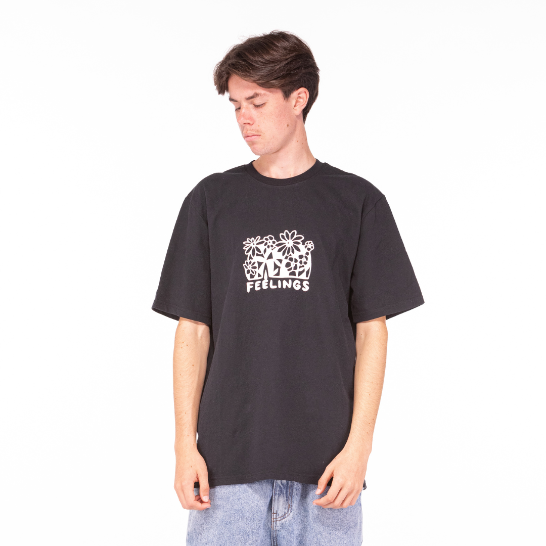Bouquet Tee Shirt Black