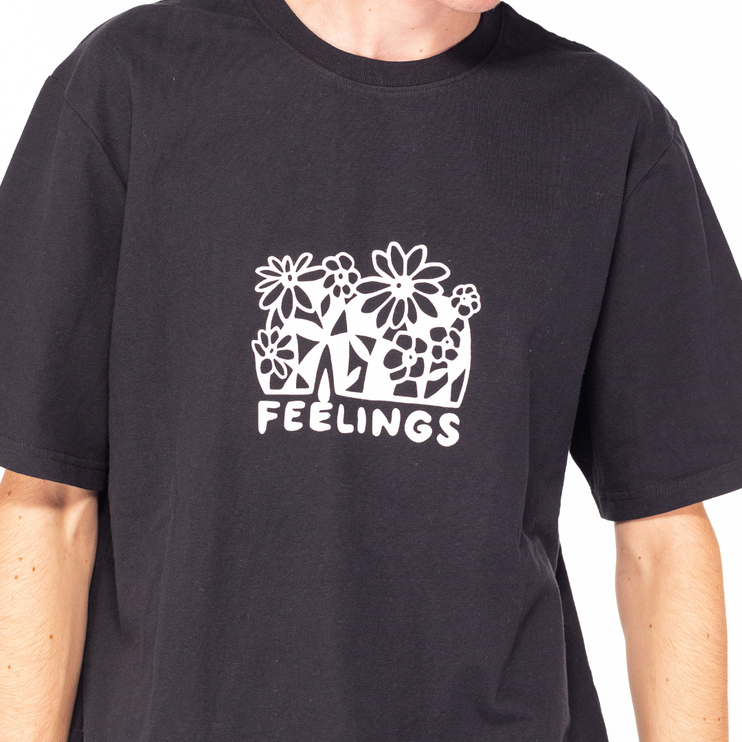 Bouquet Tee Shirt Black