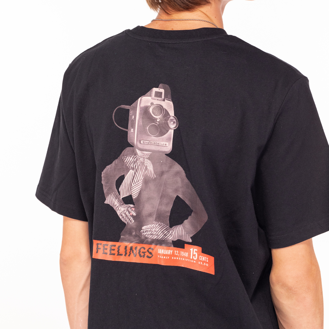 Camera Tee Shirt Black