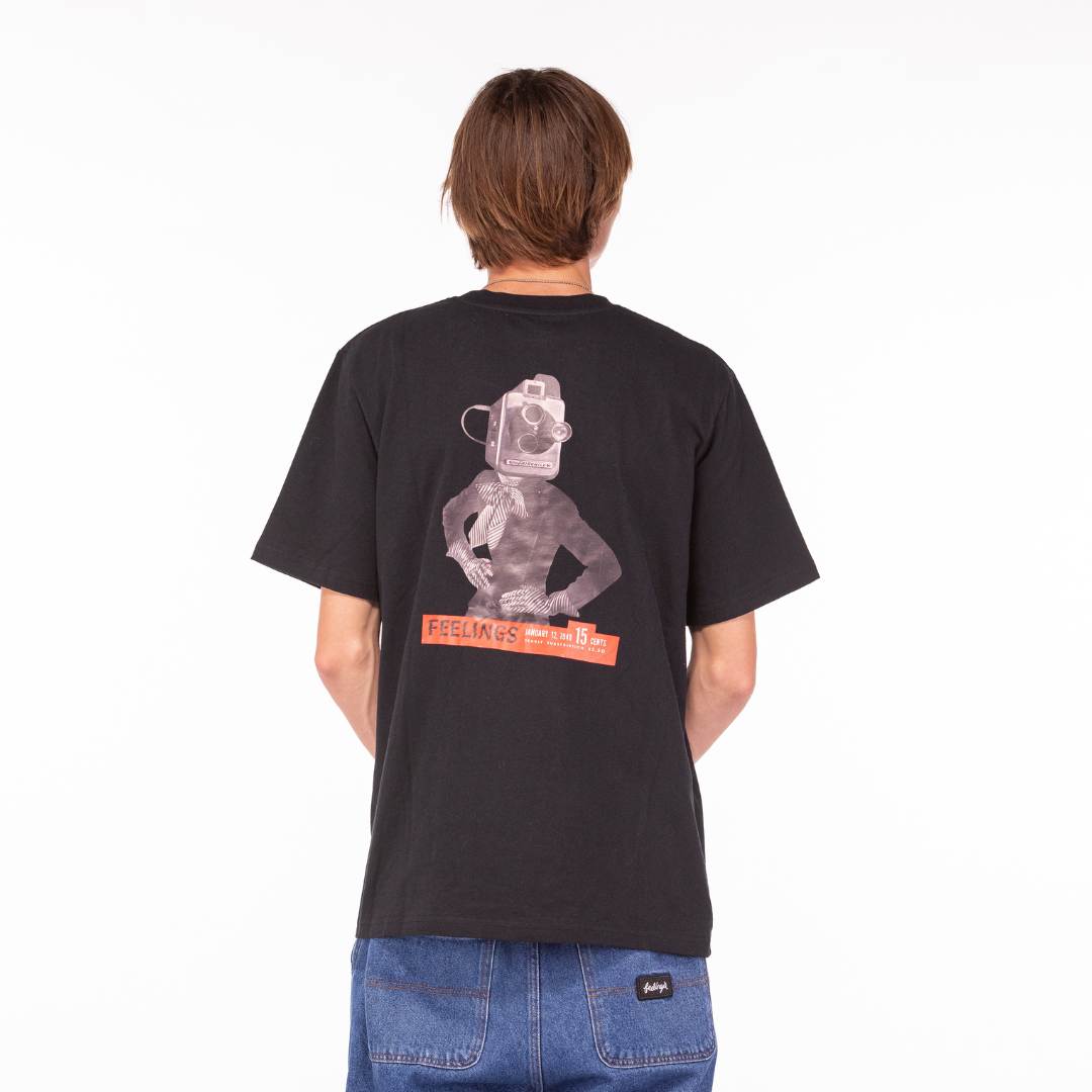 Camera Tee Shirt Black