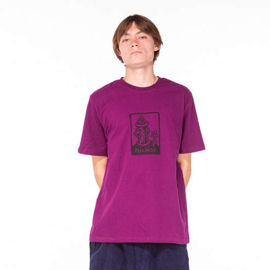 Hydrant Tee Shirt Purple