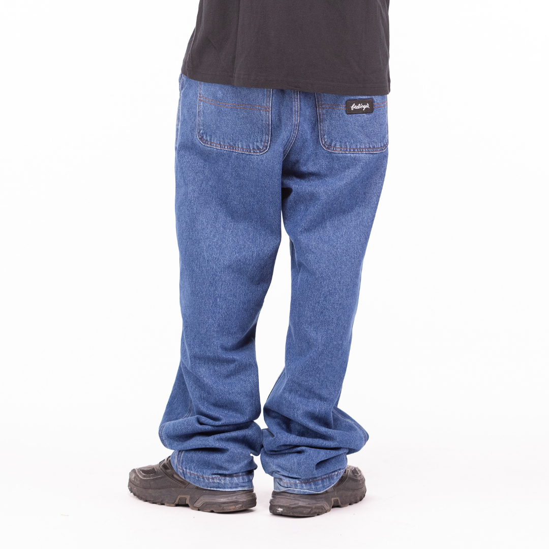 Maker Pants Blue Denim