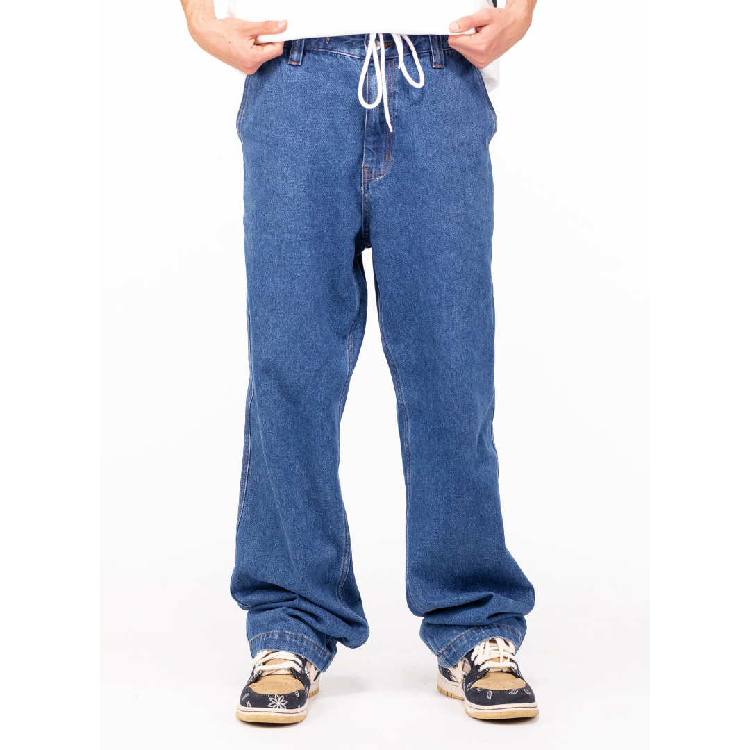 Maker Pants Blue Denim