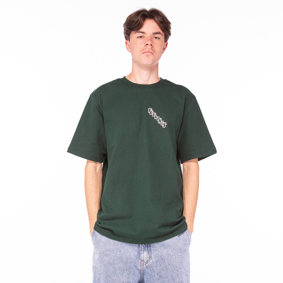 Memories Tee Shirt Pine Green