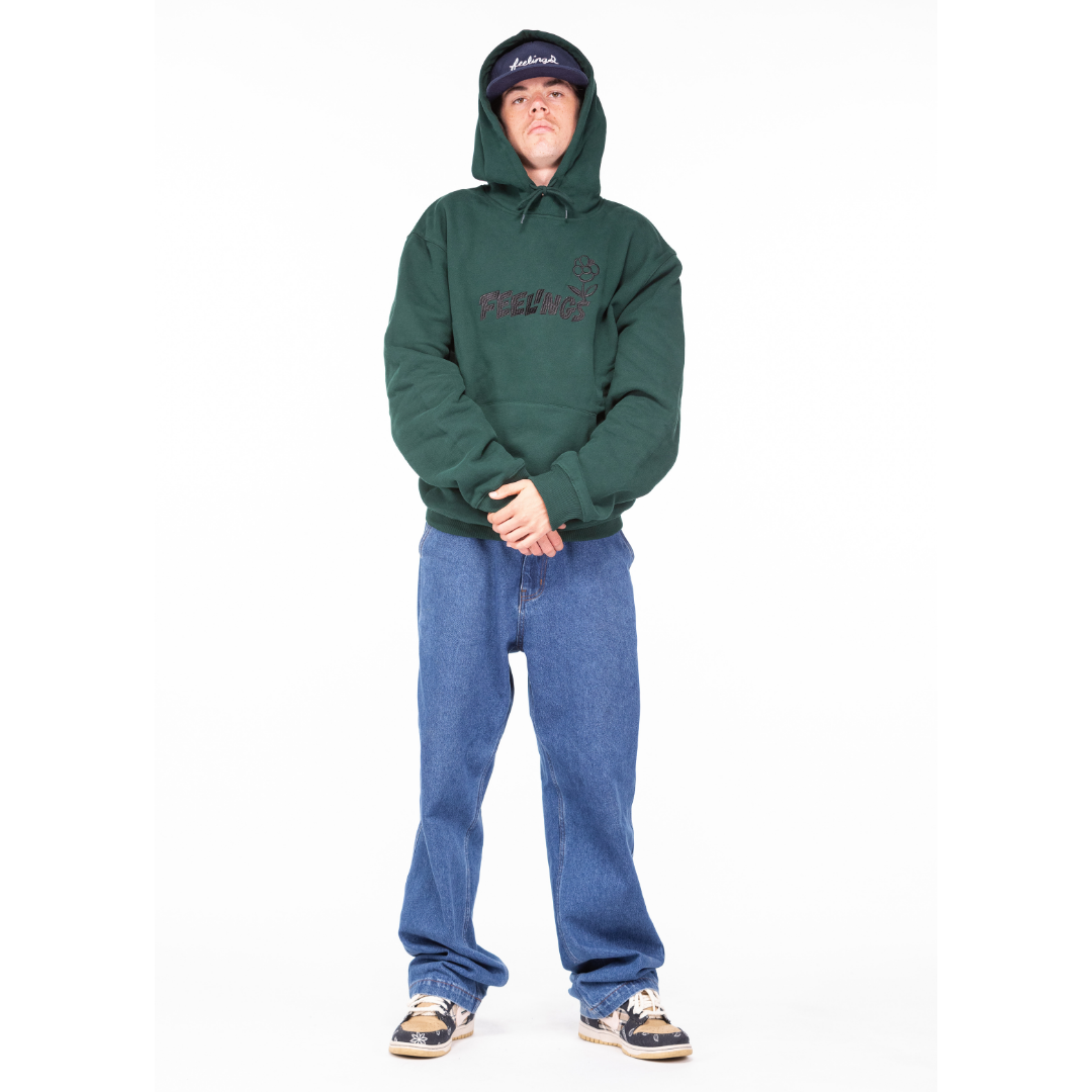 Banks Heavy Hoodie Pine green